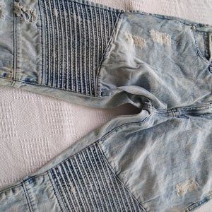 SP jeans  light blue ripped size 34
